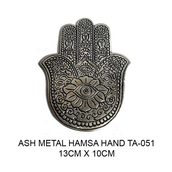 Ash-Metal-Hamsa-hand-TA051 Ash Metal Hamsa TA051