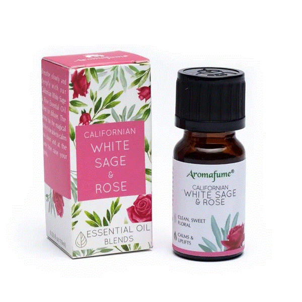 Aromafume-ws-rose-oil Aromafume White Sage Rose Essential blend oil