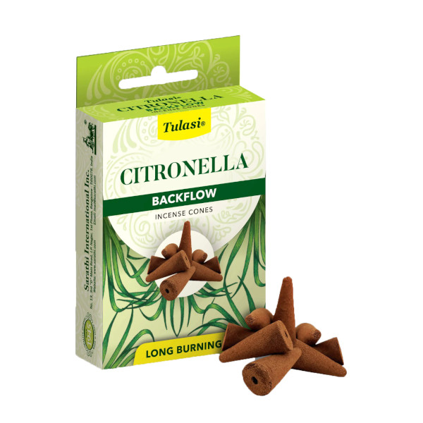 Tulasi Backflow Citronella Tulasi Citronella Backflow Cones