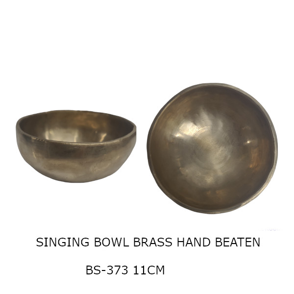 Singingbowl BS-343 11cm Singing bowl BS-373 hand beaten