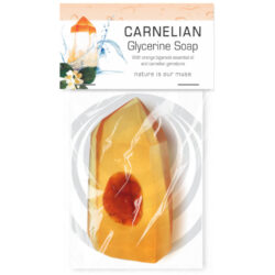 POD Carnelian Crystal Soap